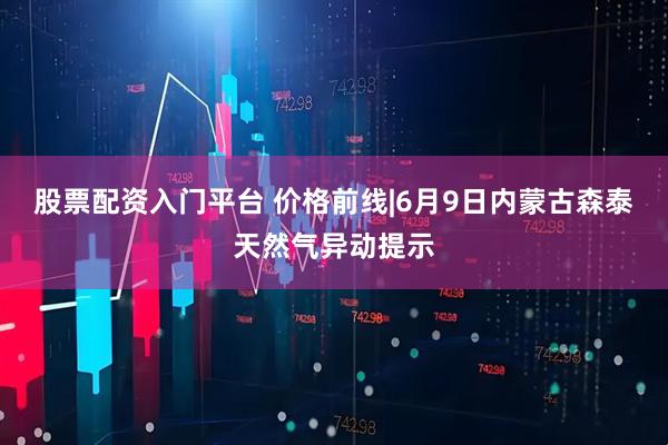 股票配资入门平台 价格前线|6月9日内蒙古森泰天然气异动提示